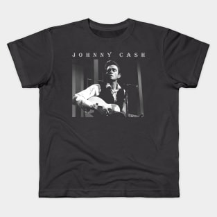 Nyindirprojekjohnny cash PNG Kids T-Shirt